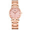 Fashion Casual Women Wristwatch Alloy Wrist Watch Bracelet Waterproof Quartz Watches - Pink