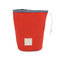 حقيبة تخزين كبيرة محمولة سعة ضد للماء مع حزمة داخلية قابلة للإزالة - أحمر