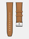 KOSPET 24MM Leather Replacement Strap Smart Watch Band for KOSPET Optimus 2 - Brown