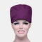 Solid Color Scrub Cap Surgical Hat Nurse Doctor Cap Veterinarian Hat  - Purple