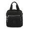 Multifunctional Waterproof Nylon Large Capacity Multi-pocket Shoulder Bags Crossbody Bags Handbags - Black
