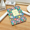 Korean Cute PU Leather Cover Floral Flower Schedule Book Daily Planner Organizer Notebook - #2