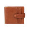RFID Antimagnetic Genuine Leather 12 Card Slots Wallet Card Holder For Men - Brown