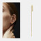銅象眼細工ジルコンメッキゴールドパンクチャーイヤリング耳介女性耳クリップを囲む - 06