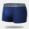 Mens Sexy Modal Boxer Briefs Underwear With Breathable Inside Embedded Separate Penis Pouch - Royal Blue