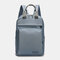 Women Anti theft Large Capacity Waterproof Backpack School Bag - Blue