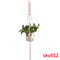 Handmade Macrame Plant Hanger Plant Holder Flower /Pot Hanger For Wall Decoration Countyard Garden - B