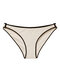 Cotton Low Rise Hip Lifting Soft Breathable Panties - Beige