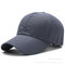 Men's Summer Adjustable Breathable Mesh Hat Quick Dry Cap Outdoor Sports Climbing Baseball Cap - Dark Grey