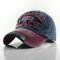 Men Washed Demin Baseball Cap Outdoor Sunshade Adjustable Hats - #03