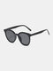 Unisex PC Cat-eye Large Frame PC Lens Anti-UV Radiation Protection Sunglasses - #01