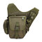 Army Fans Bag Hiking Outdoor Camera Bag Travel Versatile Shoulder Chest Bag - Army Green