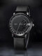 Alloy Business Simple Turntable Personality Fashion Watch Quartz Watch For Men - Black