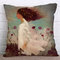 Vintage Abstract Printing Style Cushion Cover Soft Linen Cotton Pillowcases Home Car Sofa Office - #12