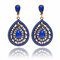 Bohemian Water Drop Diamond Earrings Rhinestone Shiny Ear Drop For Women - 06