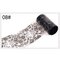Black Lace Pattern Nail Art Transfer Foil Floral Sexy Nails Sticker DIY Star Paper Tips - #08
