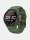 Waterproof Heart Rate Monitor Blood Pressure Oxygen Measure Wristband Watch Faces Fun 400mAh Battery Smart Watch - Green