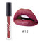 Maquillage liquide de lustre de lèvres de rouge à lèvres mat durable cosmétique imperméable - 12