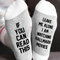 Casual Cotton Tube socks With Buzzword Letters - #02