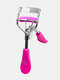 Stainless Steel And Plastic Wide-angle Comb Eyelash Curler Natural Eyelash Curl Auxiliary Tool - Rose