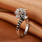 Cute Chinese Zodiac Stylish Gold Rings Animals Wedding Diamonds Silver Rings Gift for Girls Women - #1