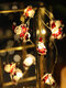 1 PC PVC LED Christmas Snow Man Santa Claus Decoration String Lights For Christmas Party - Santa Claus