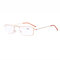 Unisex Simple Style High Definition Reading Glasses Outdoor Home Light Computer Presbyopic Glasses - Gold