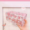 PVC Transparent Flamingo Cosmetic Bag Travel Storage Wash Bag - Pink