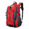  High Capacity Outdoor Mountaineering Bag Leisure Travel Backpack - Red