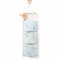 Cotton And Linen Storage Hanging Bag Multi-Layer Hanging Pocket - Light Blue