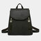 Women Anti-theft Backpack Purse Convertible Casual Bag - Black