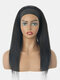 Long Straight Wig Adjustable Headscarf High Temperature Fiber Wig - Black