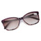 Womens Elasticity Anti-fatigue Wear-resistant Fashion Vintage Light Flexible Square Reading Glasses - Red