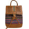 Ethnic style Straw Bag backpack  woven shoulder bag hollow stitching Bucket Bag - #16