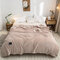 1Pcs Milk Velvet Blanket Towel Quilt Thin Single Dormitory Student Coral Velvet Air Conditioning Nap Cover Blanket - Khaki