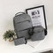 Multi-Function Three-Piece Backpack Business Backpack Computer Bag - Gray