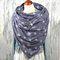 Women Casual All-match Thick Warmth Shawl With Buckle Printed Scarf - #3