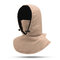 Women Winter Warm Casual Hat Outdoor Riding Ear Protection Thick Windproof Ski Facemask Hat - Khaki