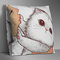 両面漫画猫クッションカバーホームソファオフィスソフトスロー枕カバーアート装飾 - ＃12