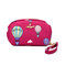 Women Nylon Print Coin Bag Multi-function Phone Bag Waterproof Clutch Bag - Pink