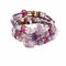 Bohemian Crystal Multi-Layer Bracelet Retro Style Agate Bracelet For Women - Light Purple