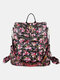 Women Leopard Pattern Prints Multi-carry Backpack Shoulder Bag - 3