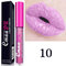 CmaaDu 12 Colors Metallic Lip Gloss Gold Sparkle Nude Long Lasting Waterproof Matte Liquid Lipstick - 10