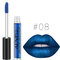 ALIVER Matte Liquid Lipstick Metallic Lip Gloss Cosmetic Waterproof Long Lasting Nude Pigments Lips  - 8#