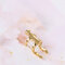 1 Pc Gold Silver Color Human Wrap Cartilage Earrings No Piercing Ear Climber Earrings for Women  - Gold