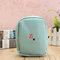 Portable Stereo Lipstick  Women Cosmetic Makeup Bag Toiletry Case Carry Bag - Sky Blue