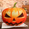 LED Halloween Pumpkin Cojín Almohada Hogar Decorativo Regalo para niños Soft PP Algodón de peluche de juguete - #7