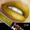 TREEINSIDE Matte Shimmer Liquid Lipstick Lip Gloss Cosmetic Waterproof Lasting Sexy Metal - 23