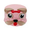Dog Head Squishy  Soft Toy Slow Rising With Packaging Collection Gift - Pink