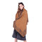 Women Print Shawl Long Winter Warm Scarf Leopard Pattern High Quality Blanket Scarf - Yellow